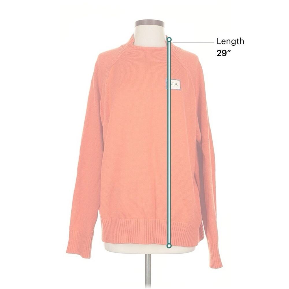 Ader Error Wool Orange Pullover Sweater 2 (Medium) - image 3